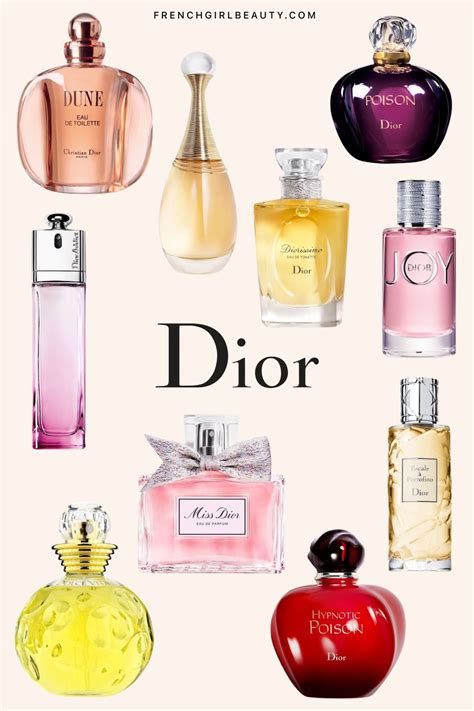 best dior perfume for ladies|top 10 christian dior perfume.